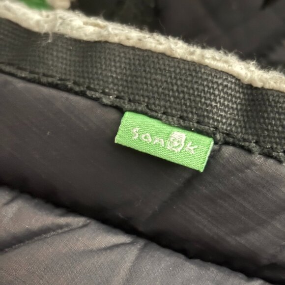 Cozy Warm Sanuk Black Quilted Flats | Puffer Shoes - Picture 7 of 10